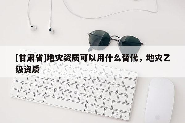 [甘肅省]地災(zāi)資質(zhì)可以用什么替代，地災(zāi)乙級資質(zhì)