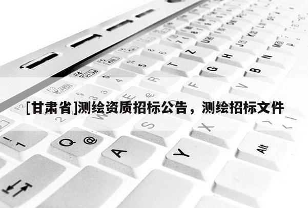 [甘肅省]測繪資質(zhì)招標公告，測繪招標文件